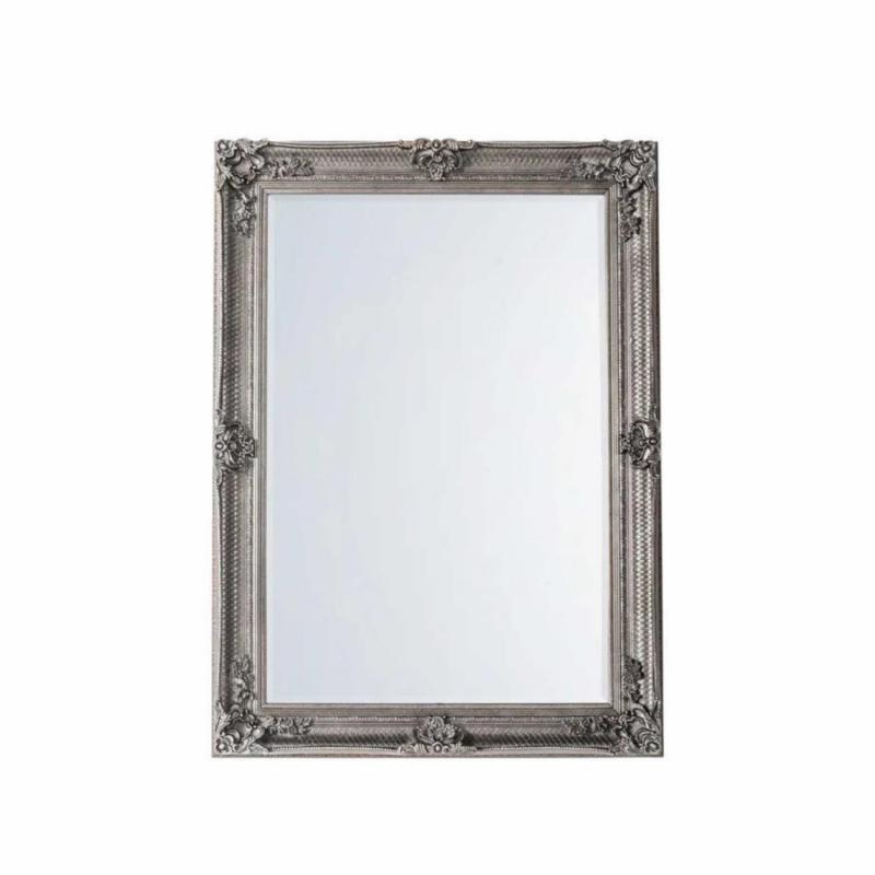 Abbey Rectangle Mirror Silver Mirrors