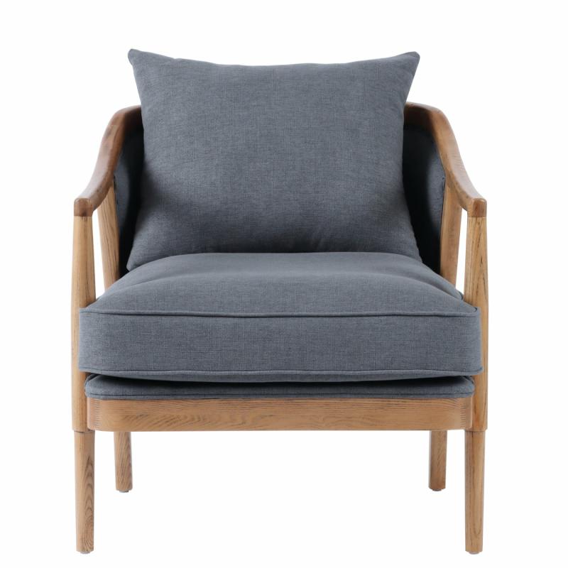 Asteria Armchair Linen Blend Accent Chairs