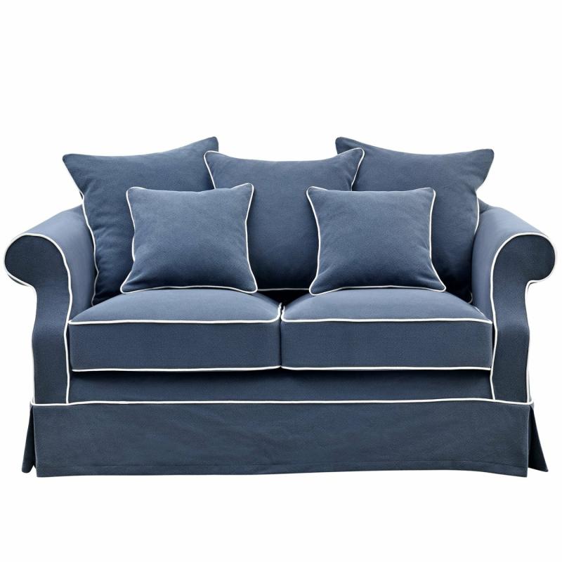 Avalon Hamptons 2 Seat Sofa Navy 2 Seaters