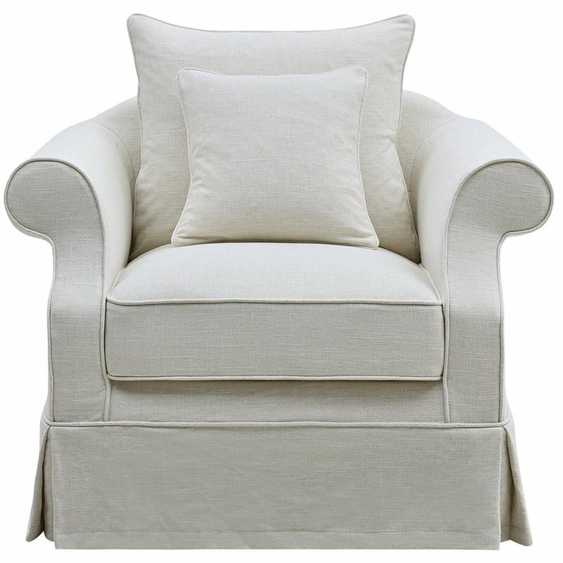 Avalon Hamptons Armchair Ivory Armchairs