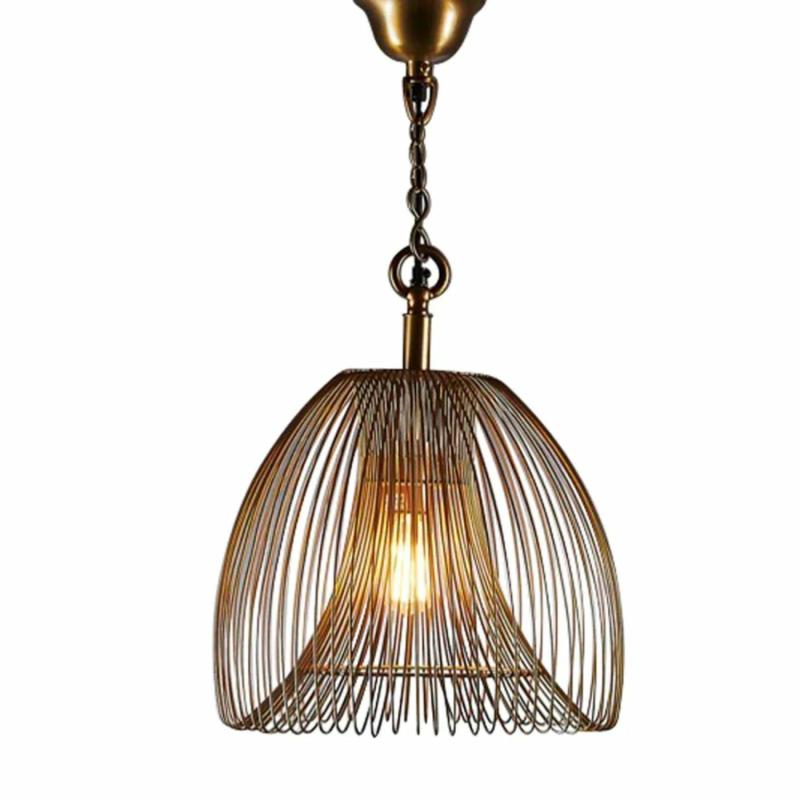 Baker Ceiling Pendant Small Gold Hanging