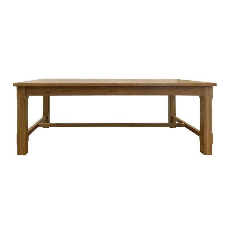 Balmoral Extendable 3.1 M Hamptons Oakwood Dining Table Dining Tables