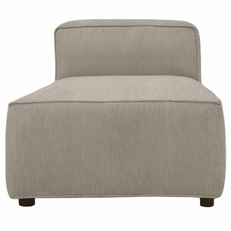 Barcelona 1-Seater Armless Cream Armchairs