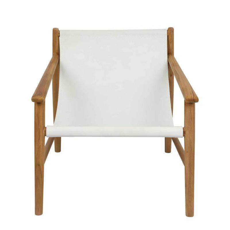 Bolan Chair White Leather Accent Chairs