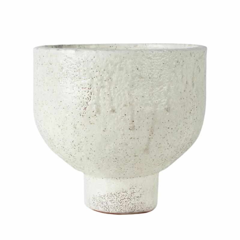 Bolero Vessel Small White Decor