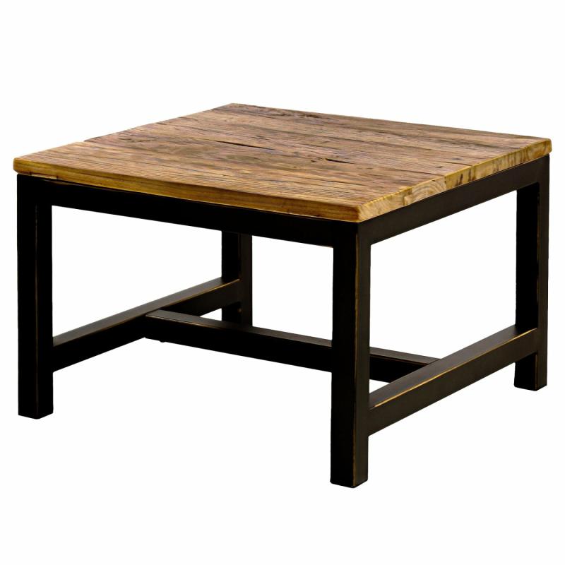 Boston Recycled Elm Side Table Side Tables