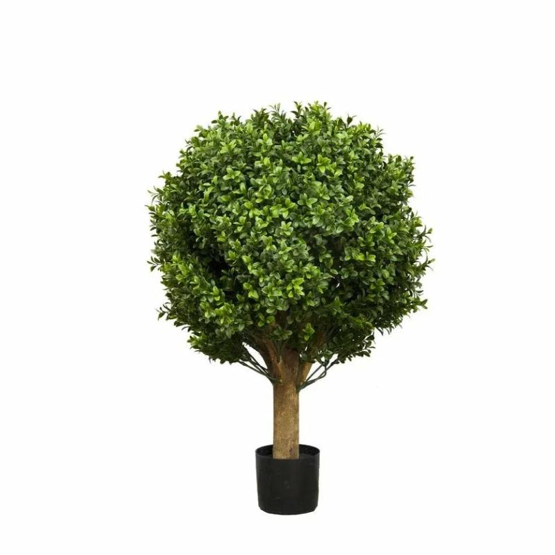 Boxwood Ball Tree 65Cm Artificial Flowers & Plants