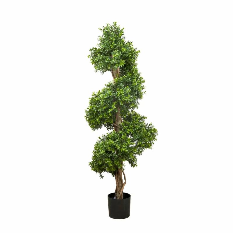 Boxwood Spiral Tree 1.5M Artificial Flowers & Plants