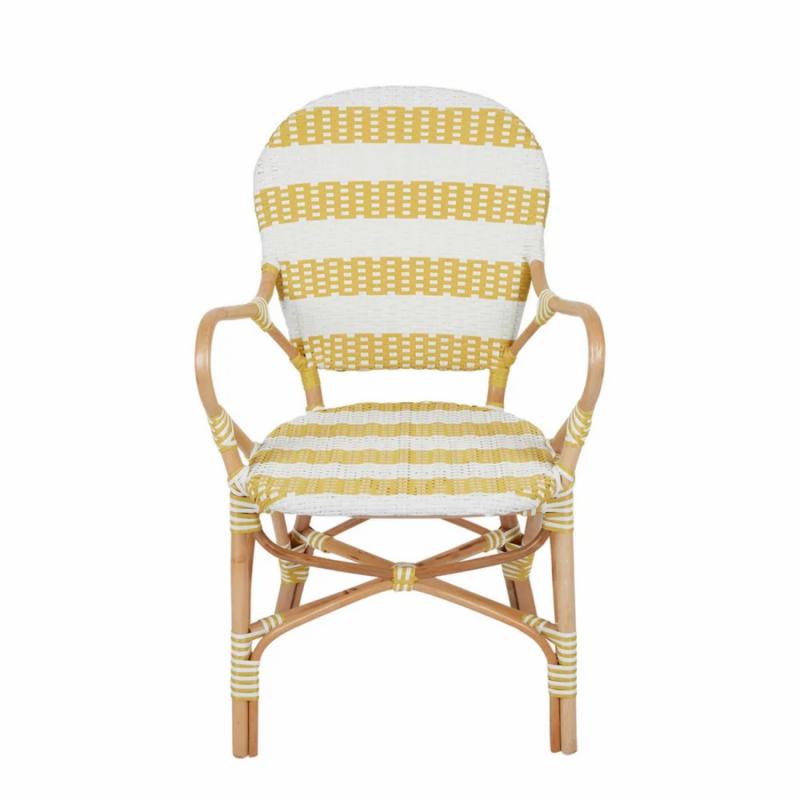 Brighton Rattan Chair Sunshine Yellow Chairs