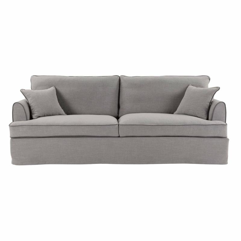 Byron Hamptons 3 Seat Sofa Pebble Grey 3 Seaters