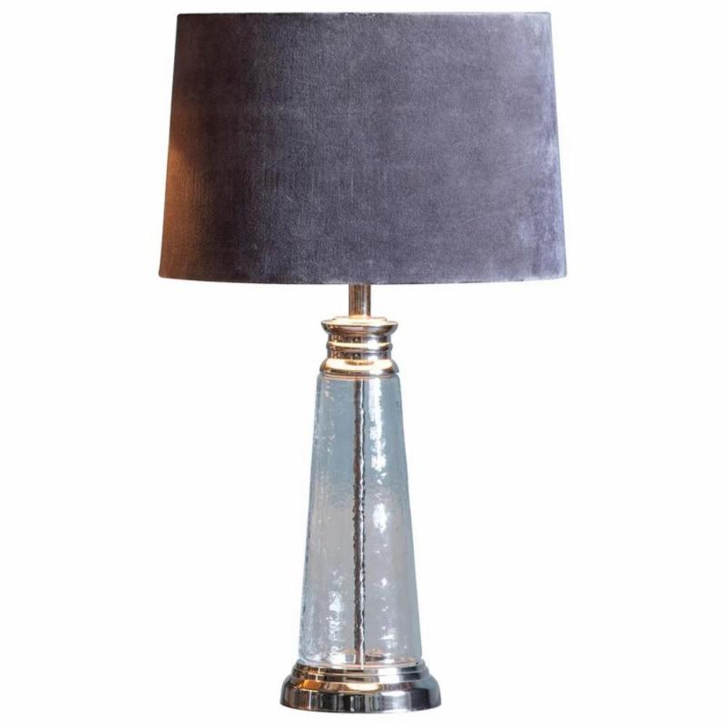 Caesaro Table Lamp Grey Shade Lamps