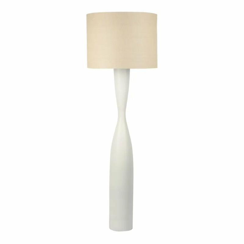 Callum Floor Lamp Base White Floor Lamps