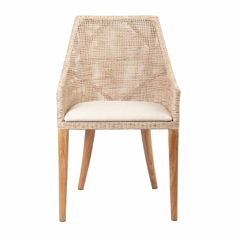 Charlotte Rattan Dining Chair Natural Chairs