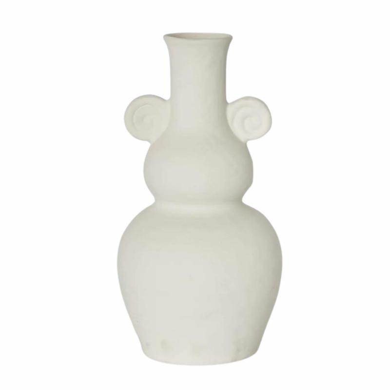 Cleo Vase White Large Decor