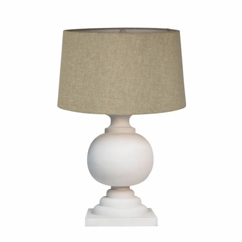 Coach Table Lamp Base White Lamps