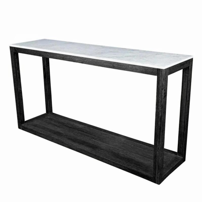 Denver Marble Console Black Consoles & Hall Tables