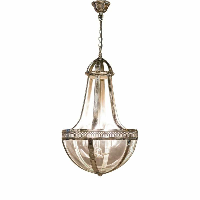 Doma Ceiling Pendant Medium Nickel Hanging