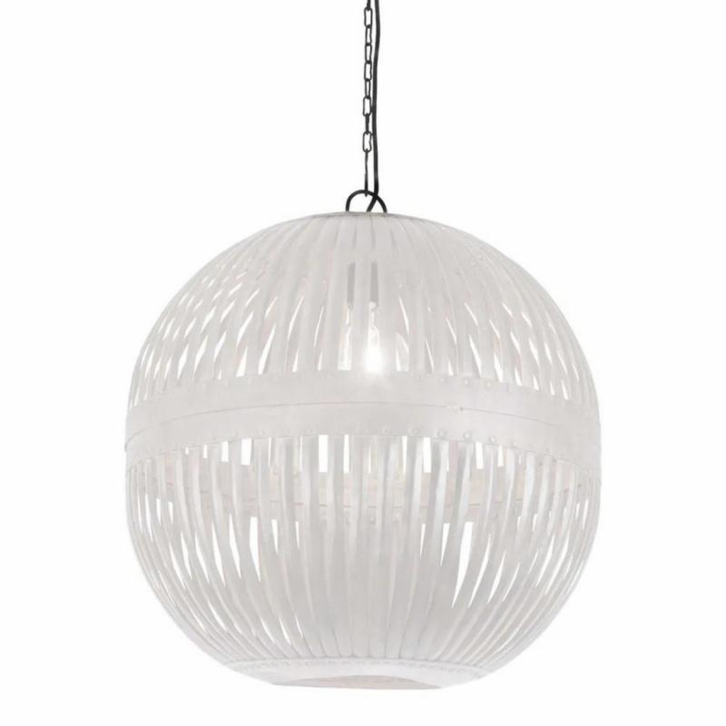 Esch Ball Ceiling Pendant White Hanging