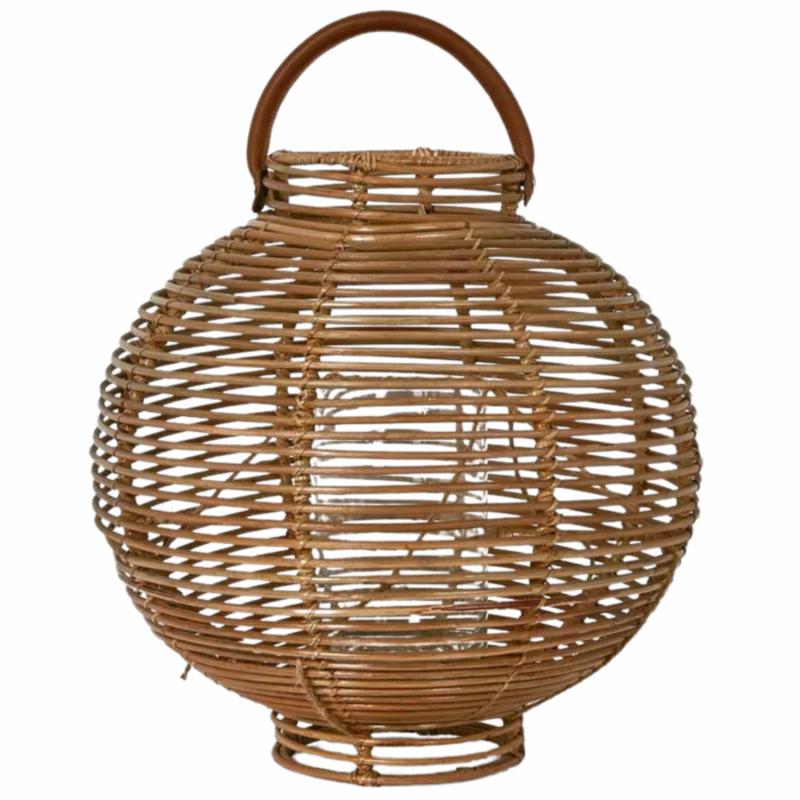 Eva Rattan Lantern Large Hanging