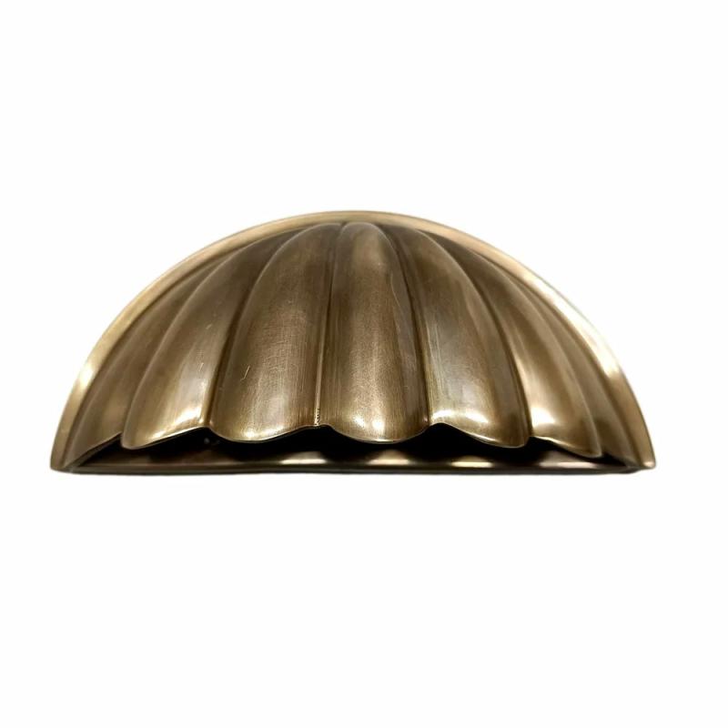 Half Moon Shell Shade Wall Light Small Hanging