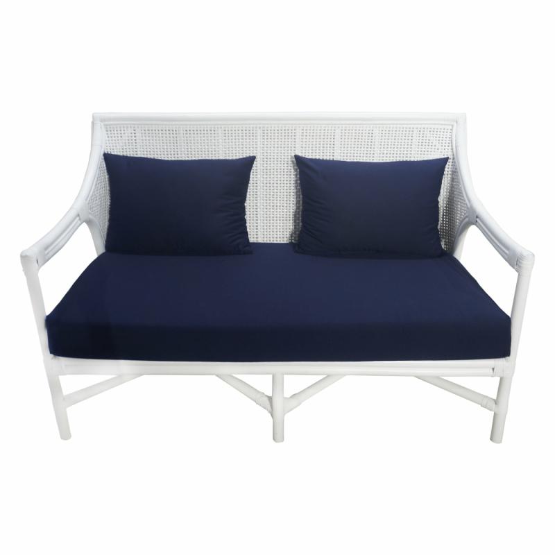 Havana Rattan 2 Seater White 2 Seaters