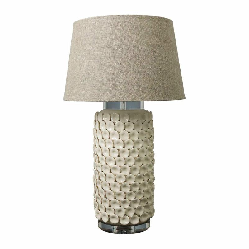 Kenilworth Ceramic Table Lamp Base Cream Lamps