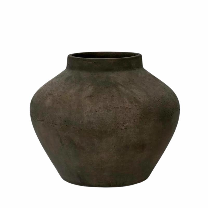 Landis Classic Medium Vase Earth Brown Decor