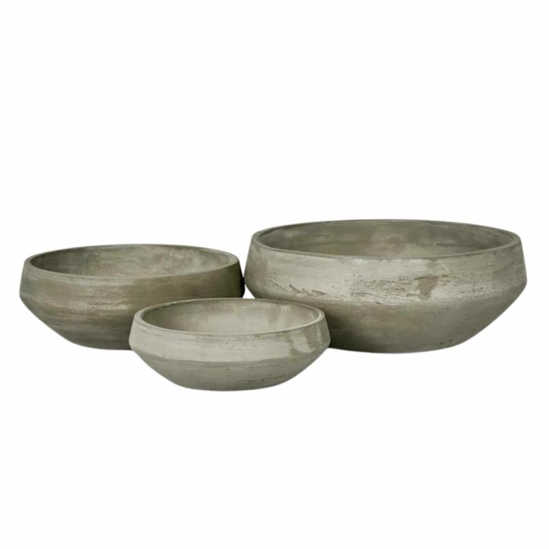 Landis Planter Bowl Set 3 Natural Bowls