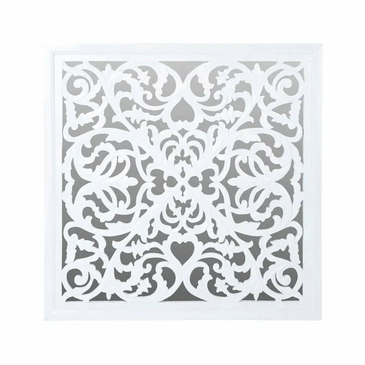 Lattice Mirror 1.28X1.28M White Mirrors