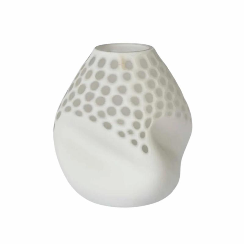 Lowen Vase Round White Decor