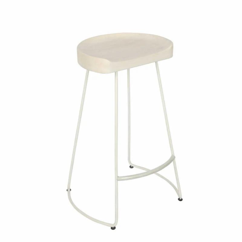 Maddison Stool Natural/ White Bar Stools