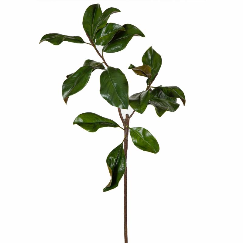 Magnolia Leaves Large Green Artificial Flowers & Plants