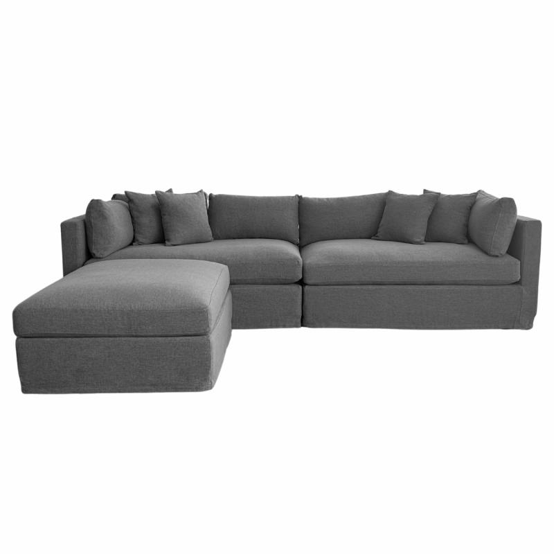 Marbella Reversible Chaise Sofa Storm Chaise & Modulars