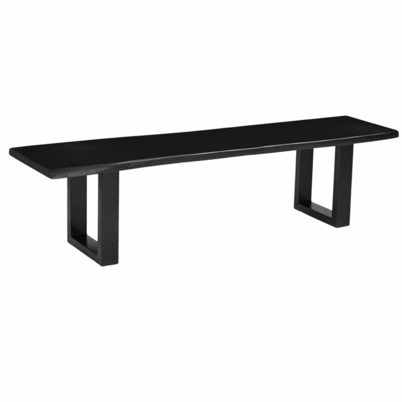 Milton Bench Black 200Cm Benches