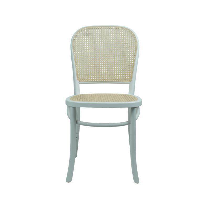 Nook Dining Chair White Frame Natural Seat Chairs