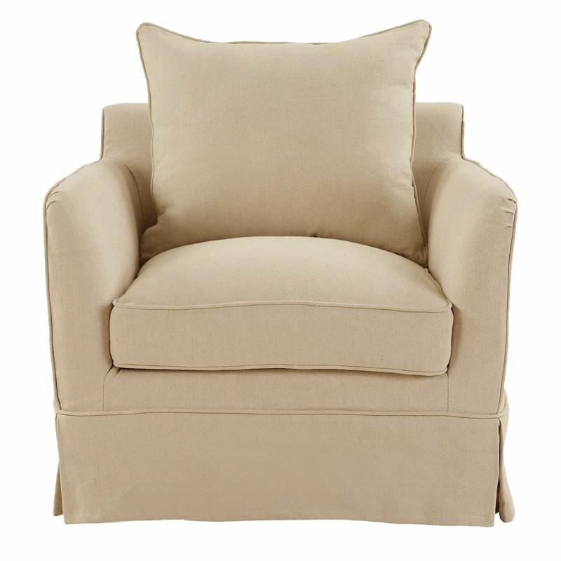 Noosa Hamptons Armchair Beige Armchairs