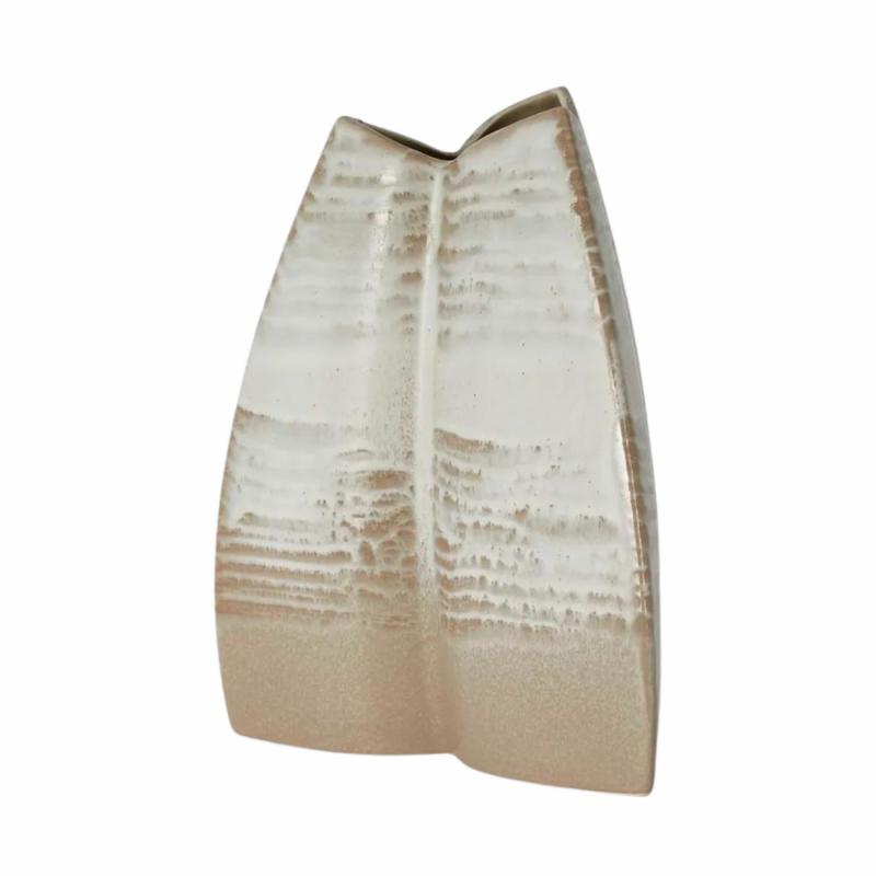 Noris Vase Wide White Decor