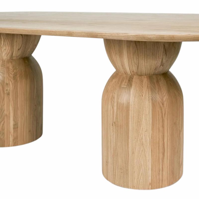 Olive Dining Round/Oval Table Base Natural Dining Tables