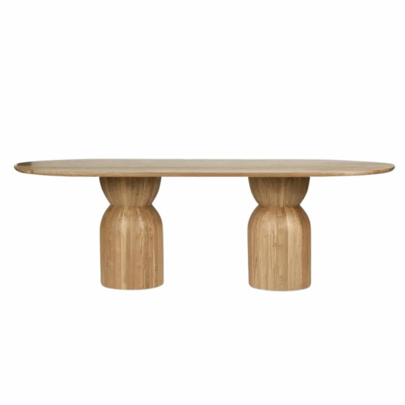 Olive Dining Table Top Oval  Natural Dining Tables