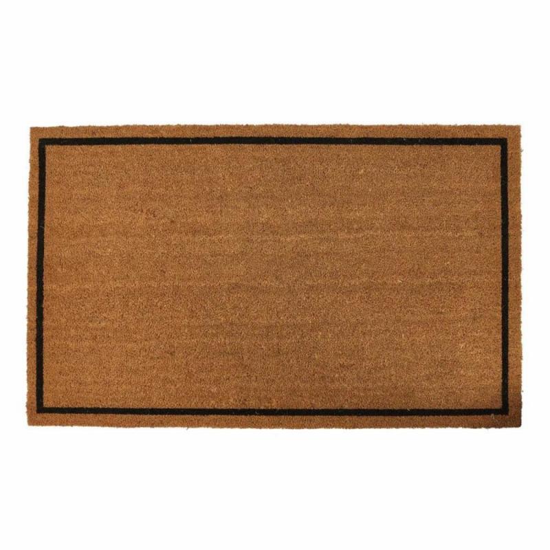 Plet Coir Doormat With Vinyl Backing Large 60X90 Decor