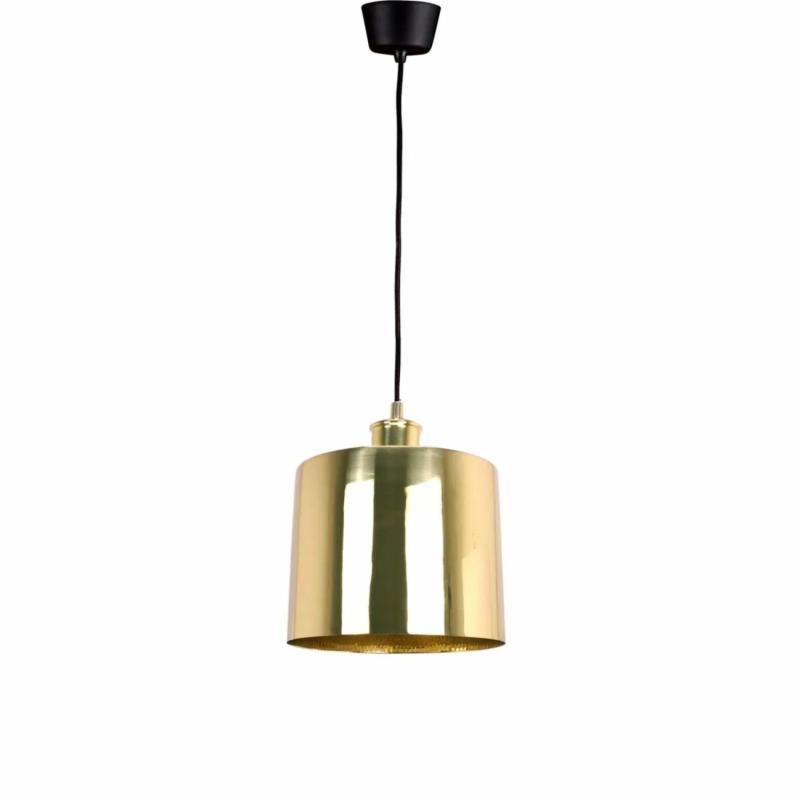 Portofino Ceiling Pendant Large Shiny Brass Hanging