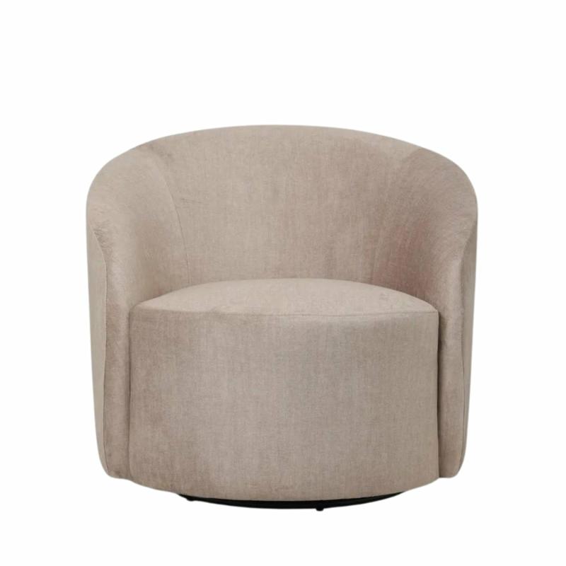 Sierra Swivel Chair Natural Armchairs