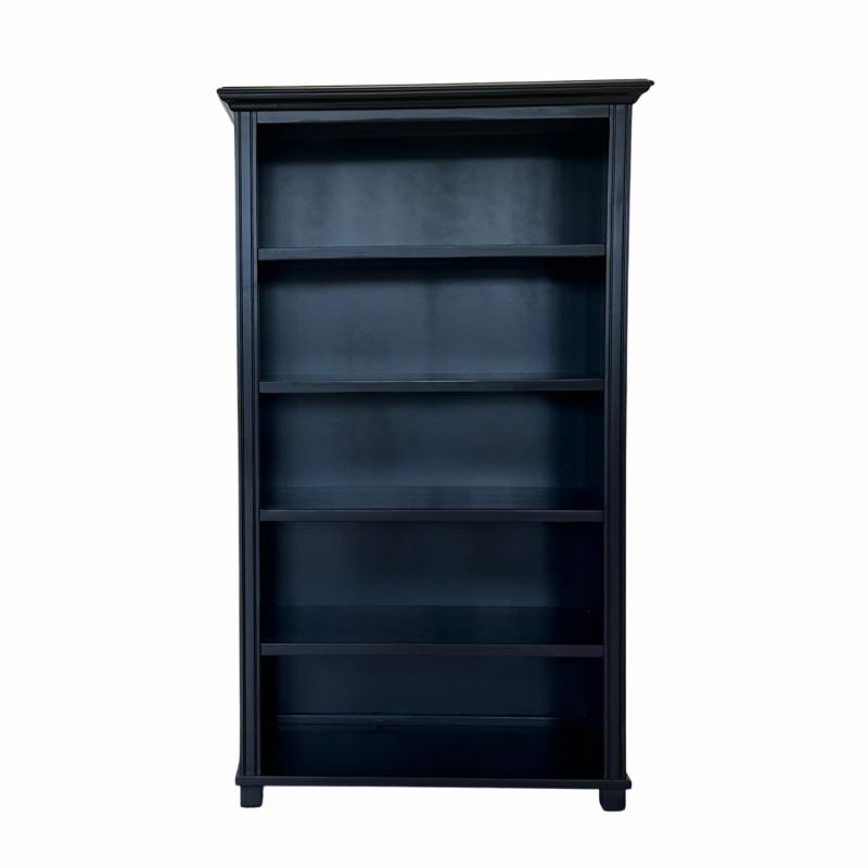 Sorrento 180Cm Bookshelf Black Bookcases & Shelving