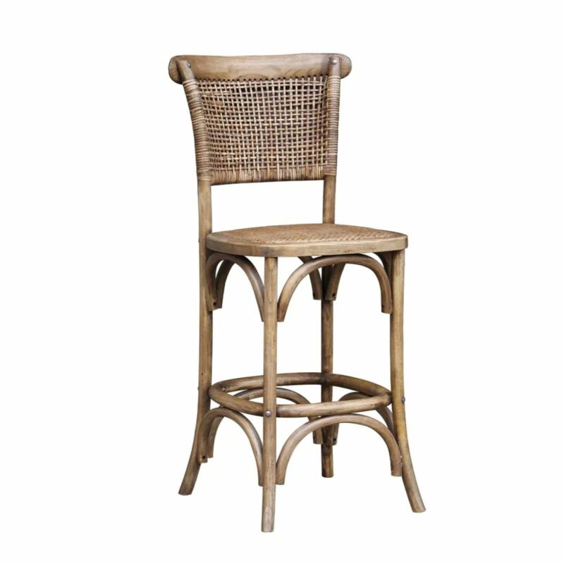 Tennessee Oak Counter Stool Natural Bar Stools