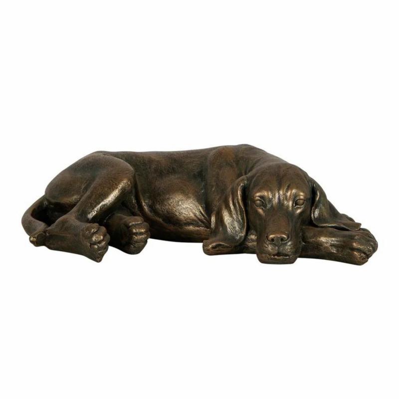 Tupence Dog Sculpture Bronze Decor