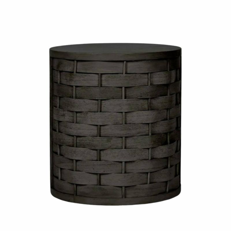 Weave Occasional Table Black Side Tables