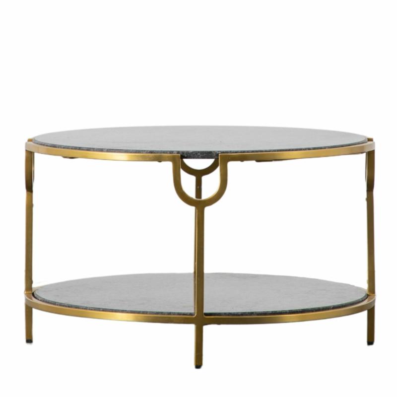 Weston Coffee Table Black Marble Coffee Tables