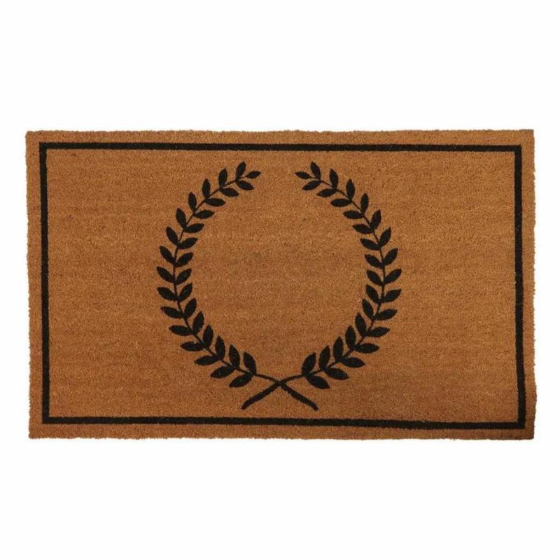 Wimbledon Coir Doormat With Vinyl Backing Small 45X75 Decor