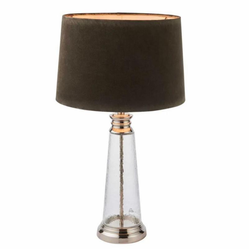 Winslet Table Lamp Grey Shade Lamps