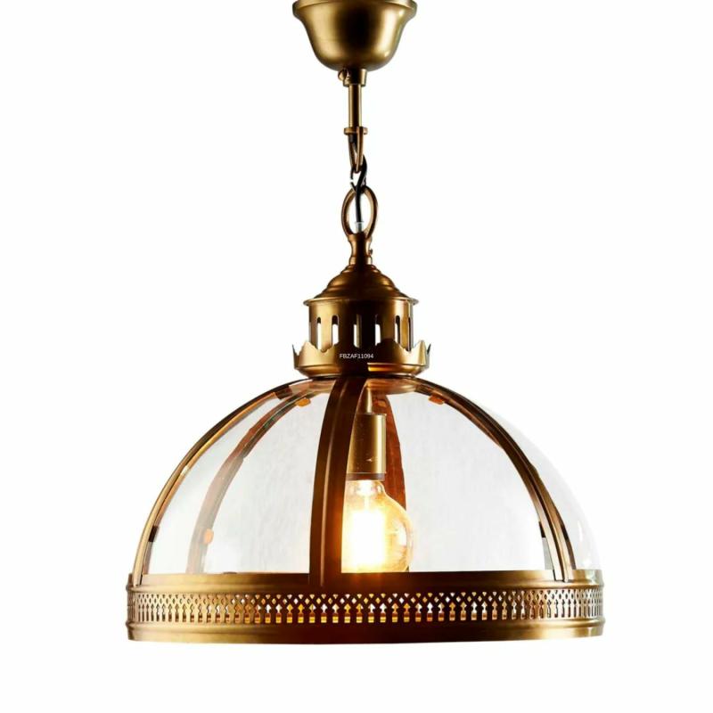 Winston Ceiling Pendant Brass Hanging